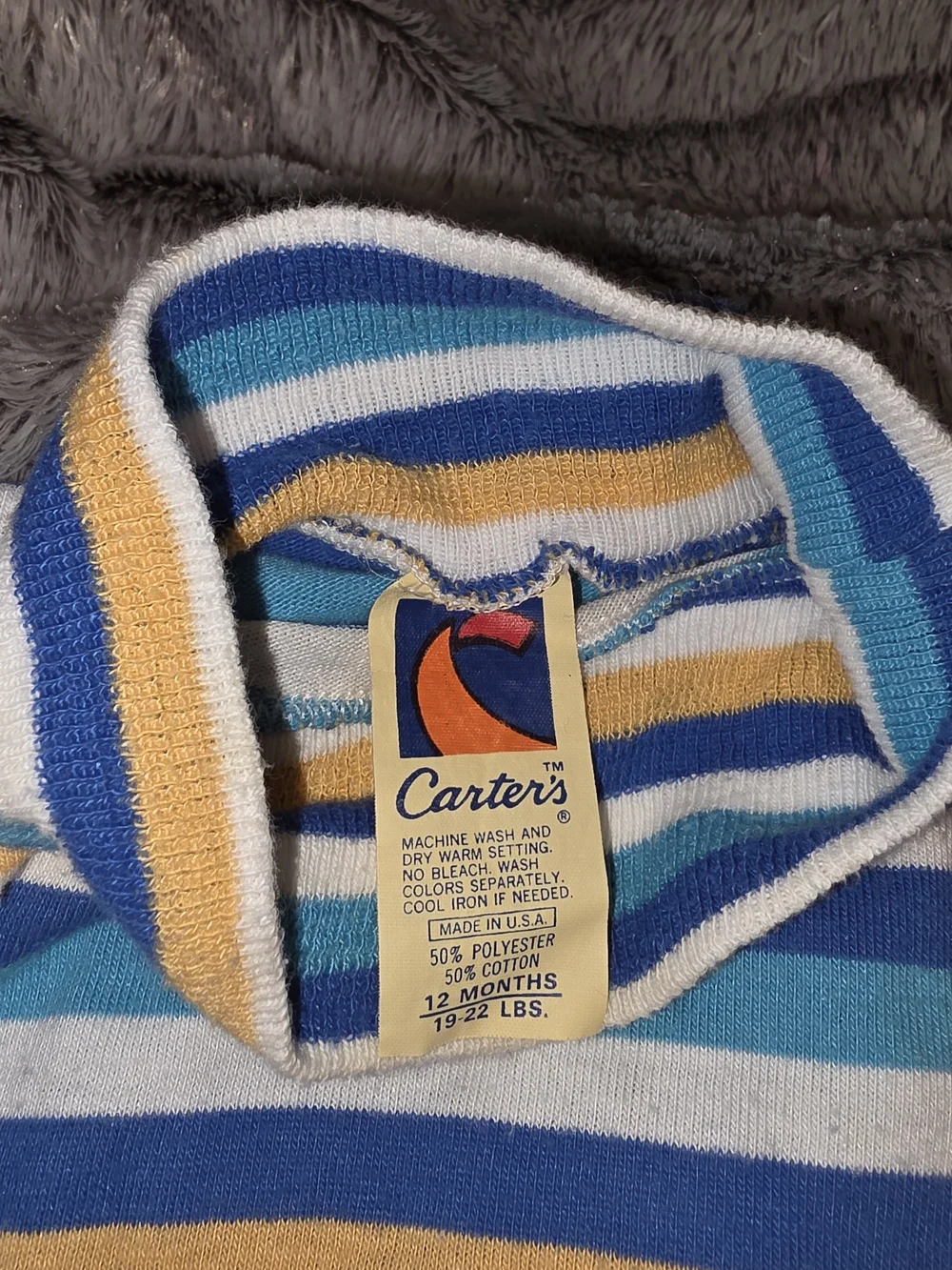 Carters Vintage Lot Of Size 12 Month Clothes